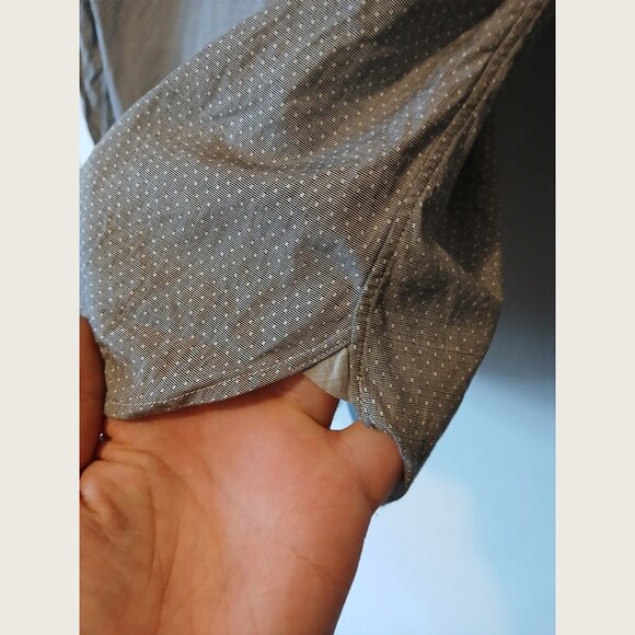 TODD SNYDER - Grey classic front pocket shirt - Sz S - Picture 6 of 10